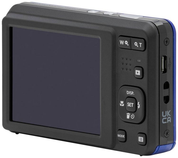 Produktbild: Kodak Pixpro FZ55 Friendly Zoom Digitalkamera 16 Megapixel Opt. Zoom: 5 x Blau Full HD Video, HDR-Video, Integrierter Akku