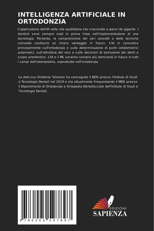 Produktbild: Intelligenza Artificiale in Ortodonzia
