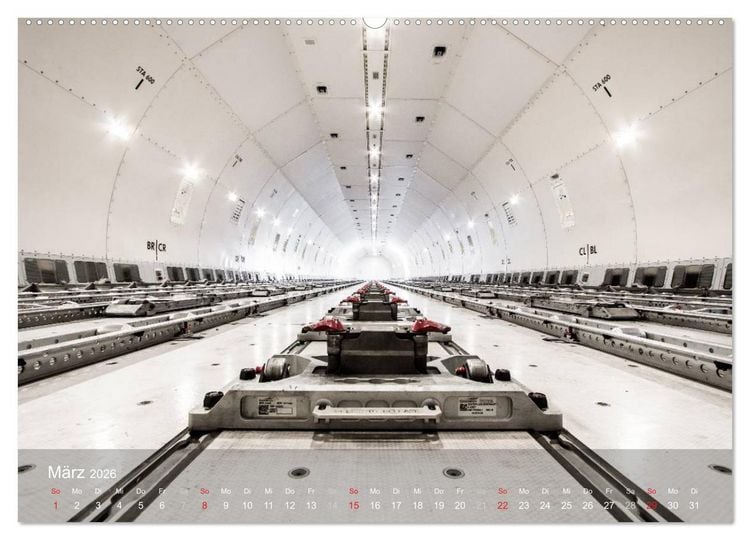 Produktbild: Boeing 777 Freighter (hochwertiger Premium Wandkalender 2026 DIN A2 quer), Kunstdruck in Hochglanz