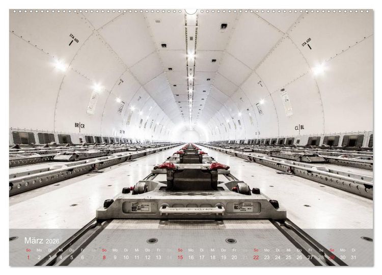 Produktbild: Boeing 777 Freighter (Wandkalender 2026 DIN A2 quer), CALVENDO Monatskalender
