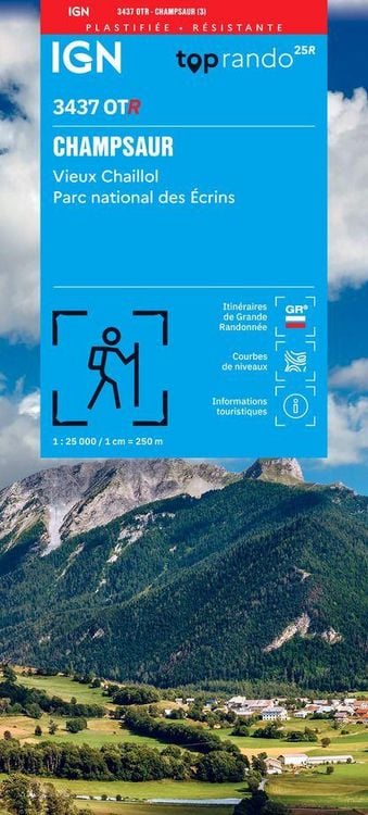 Produktbild: 3437OTR Champsaur - Vieux Chaillol - Parc National Des &Eacute;crins (Resistante)