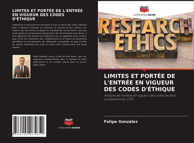 Produktbild: LIMITES ET PORT&Eacute;E DE L'ENTR&Eacute;E EN VIGUEUR DES CODES D'&Eacute;THIQUE