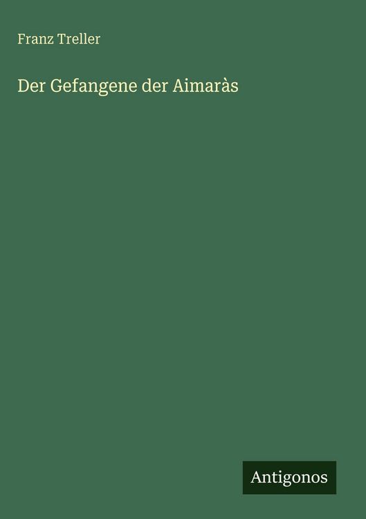 Produktbild: Der Gefangene der Aimar&agrave;s