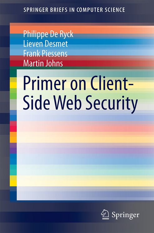 Produktbild: Primer on Client-Side Web Security