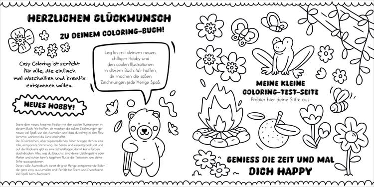 Produktbild: Cosy Coloring &ndash; Happy Nature