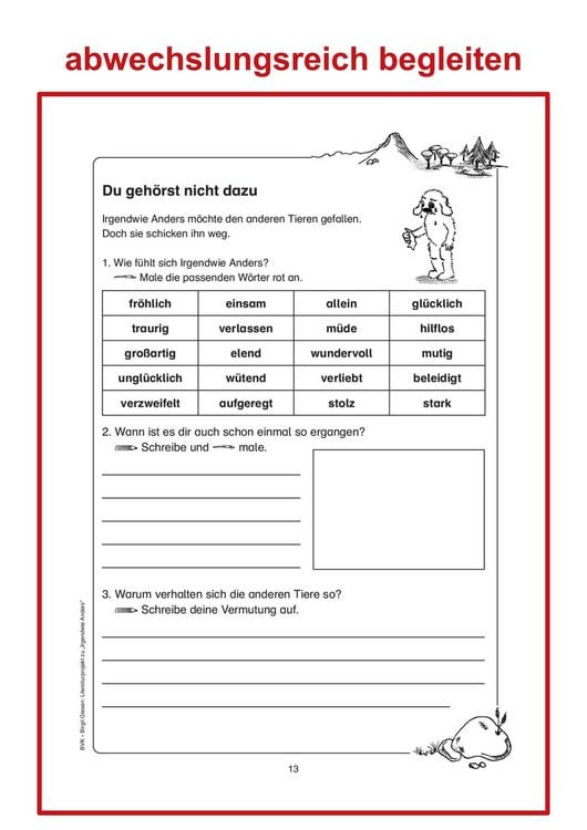 Produktbild: Literaturprojekt zu Irgendwie Anders