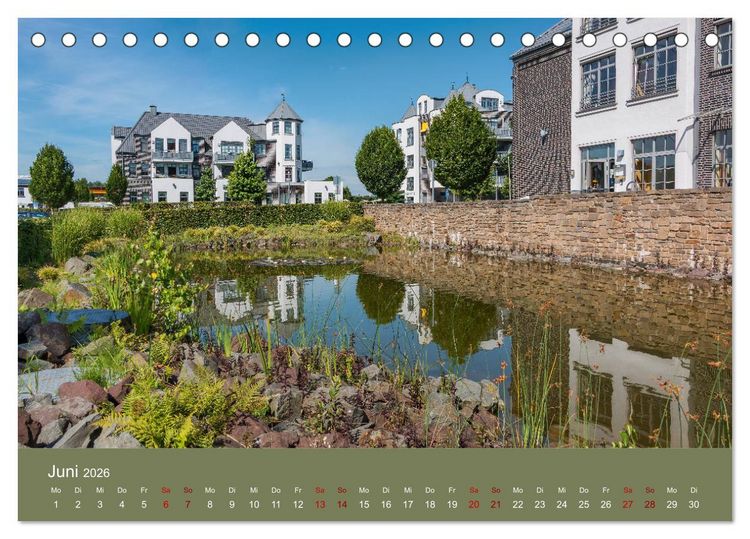 Produktbild: Bergkamen NRW Regional (Tischkalender 2026 DIN A5 quer), CALVENDO Monatskalender