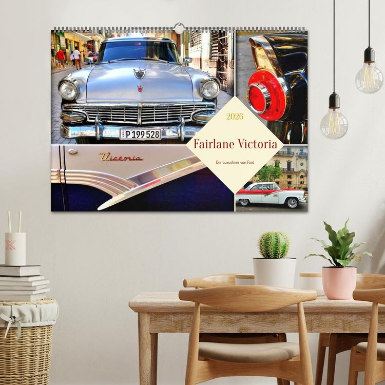 Produktbild: Fairlane Victoria - Der Luxusliner von Ford (Wandkalender 2026 DIN A2 quer), CALVENDO Monatskalender