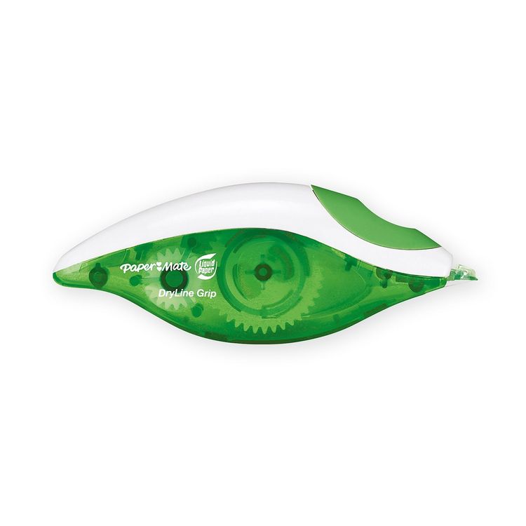 Produktbild: Paper Mate Korrekturroller DryLine Grip recycled gr&uuml;n 5mmx8,5m