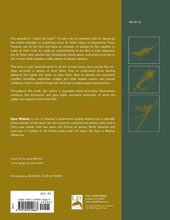 Produktbild: Dave Whitlock's Guide to Aquatic Trout Foods