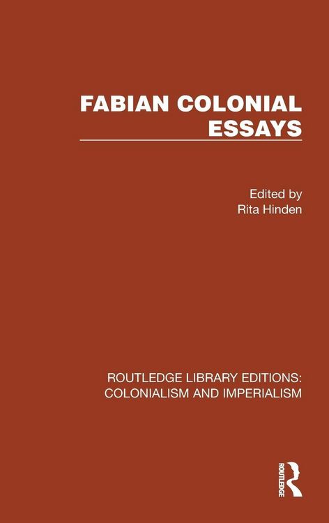 Produktbild: Fabian Colonial Essays