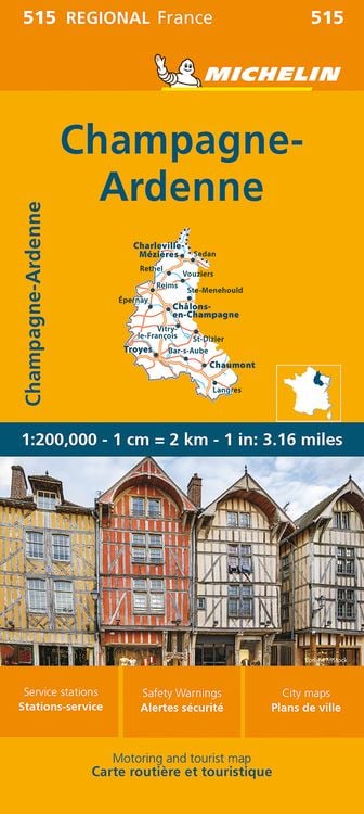 Produktbild: Michelin Champagne Ardennen