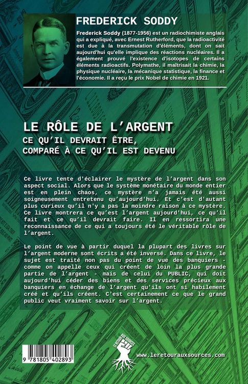 Produktbild: Le r&ocirc;le de l'argent