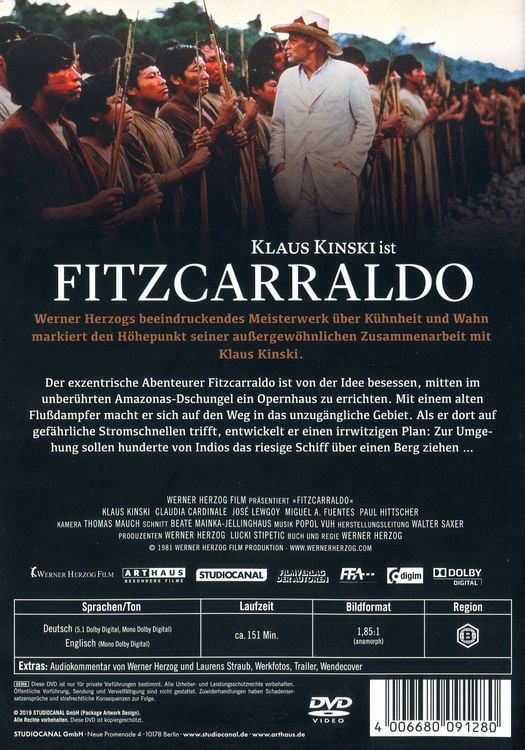 Produktbild: Fitzcarraldo / Digital Remastered
