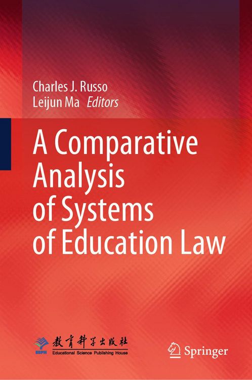 Produktbild: A Comparative Analysis of Systems of Education Law