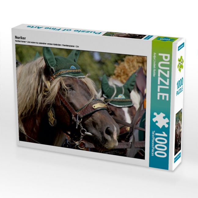Produktbild: CALVENDO Puzzle Noriker | 1000 Teile Lege-Gr&ouml;&szlig;e 64x48cm Foto-Puzzle f&uuml;r gl&uuml;ckliche Stunden