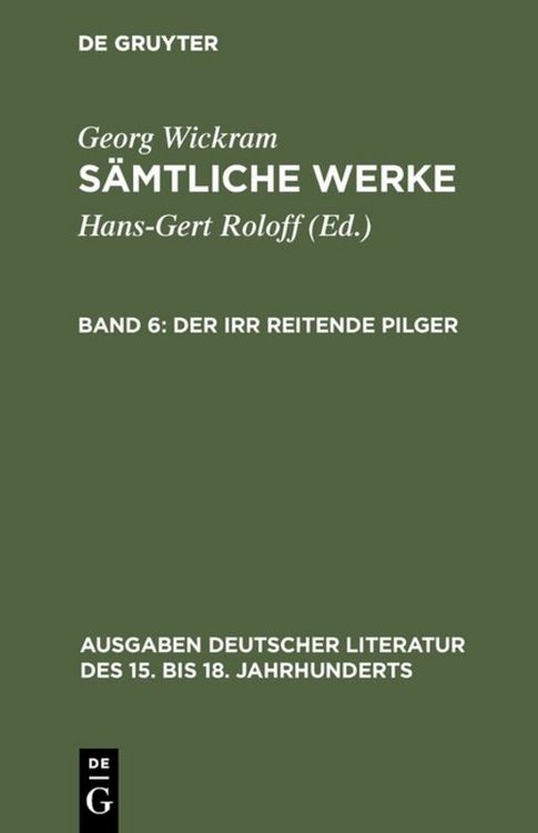 Produktbild: Der irr reitende Pilger