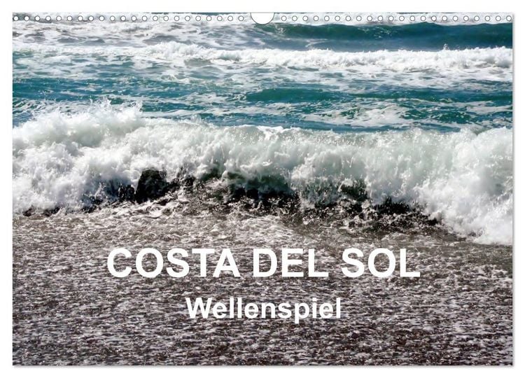 Produktbild: COSTA DEL SOL - Wellenspiel (Wandkalender 2026 DIN A3 quer), CALVENDO Monatskalender