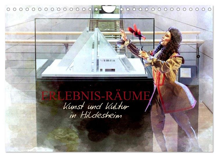 Produktbild: Erlebnis-R&auml;ume Kunst und Kultur in Hildesheim (Wandkalender 2026 DIN A4 quer), CALVENDO Monatskalender