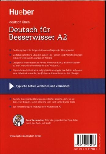 Produktbild: Deutsch f&uuml;r Besserwisser A2