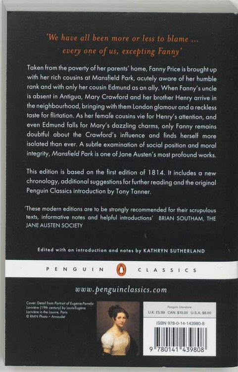 Produktbild: Mansfield Park