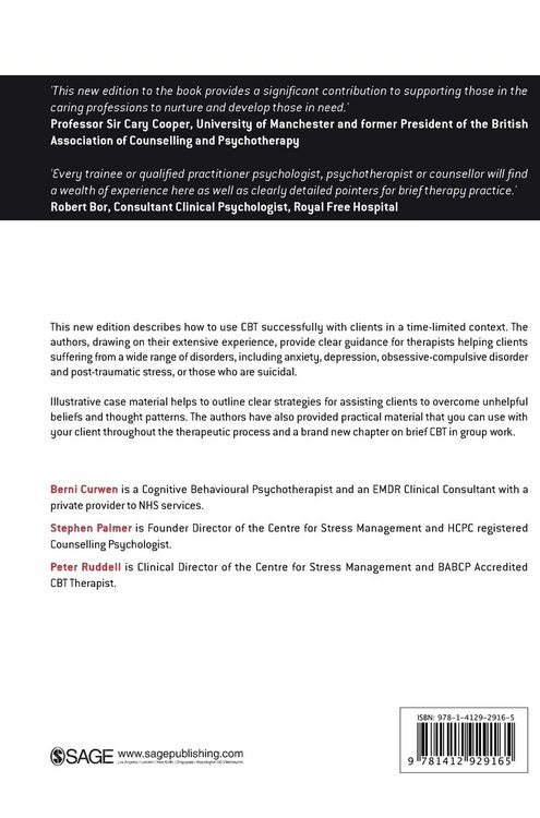 Produktbild: Brief Cognitive Behaviour Therapy