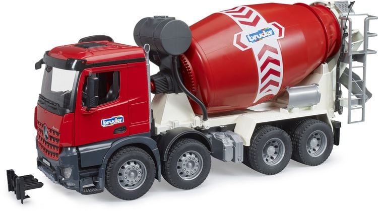 Produktbild: Bruder Baufahrzeug Modell Mercedes Benz Arocs Betonmischer Fertigmodell LKW Modell