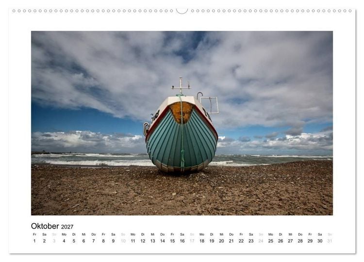Produktbild: D&auml;nemark - Danmark (Wandkalender 2027 DIN A2 quer), CALVENDO Monatskalender