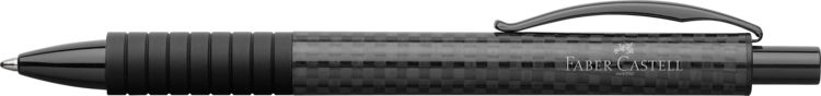 Produktbild: Faber-Castell Kugelschreiber Essentio Black Carbon, Mine B