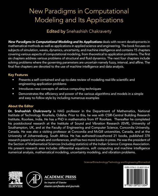 Produktbild: New Paradigms in Computational Modeling and Its Applications