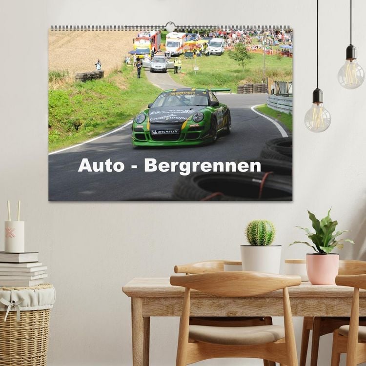 Produktbild: Auto - Bergrennen (Wandkalender 2026 DIN A2 quer), CALVENDO Monatskalender