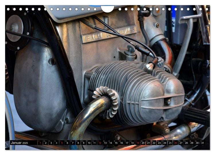 Produktbild: BMW R 60/5 (Wandkalender 2025 DIN A4 quer), CALVENDO Monatskalender