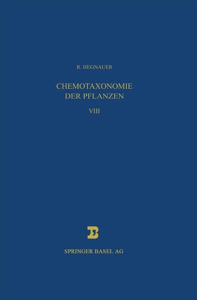 Produktbild: Chemotaxonomie der Pflanzen