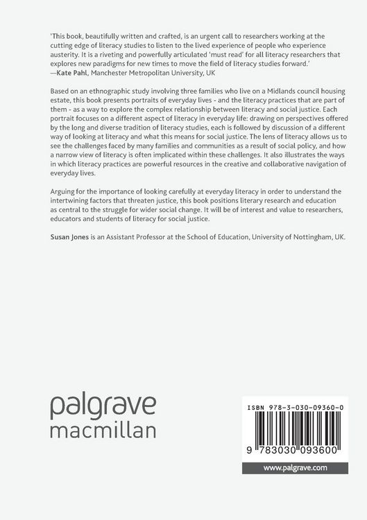 Produktbild: Portraits of Everyday Literacy for Social Justice