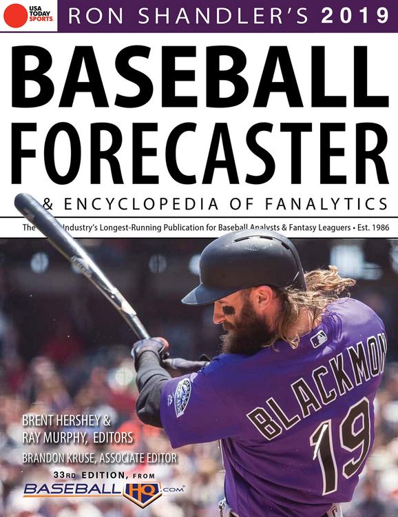 Produktbild: Ron Shandler's 2019 Baseball Forecaster
