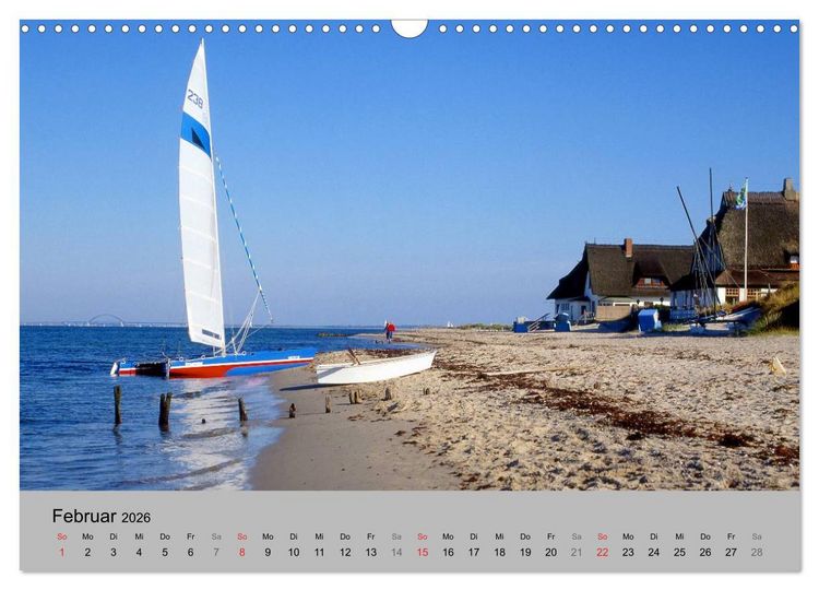 Produktbild: Deutschlands sch&ouml;ner Norden (Wandkalender 2026 DIN A3 quer), CALVENDO Monatskalender