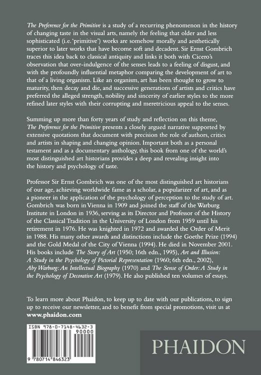Produktbild: The Preference for the Primitive