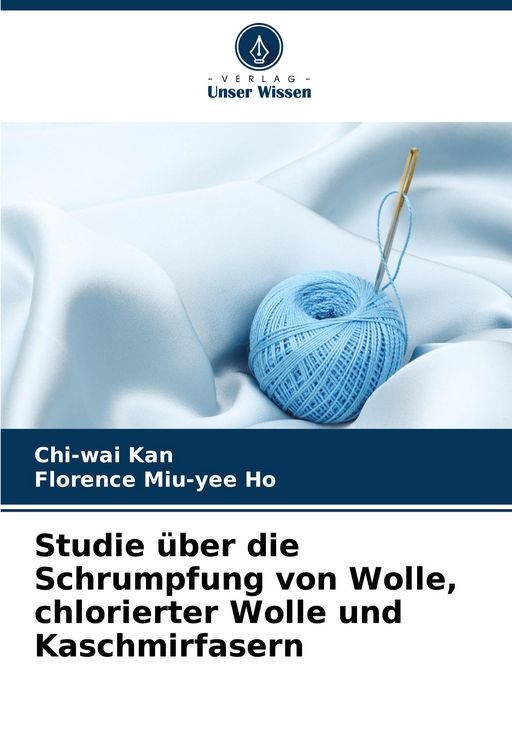 Produktbild: Studie &uuml;ber die Schrumpfung von Wolle, chlorierter Wolle und Kaschmirfasern