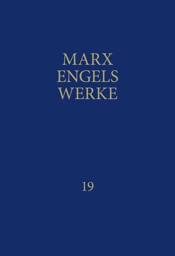 Produktbild: MEW / Marx-Engels-Werke Band 19