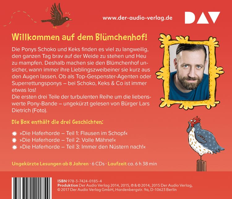Produktbild: Die Haferhorde &ndash; Die gro&szlig;e Box 1 (Teil 1-3)