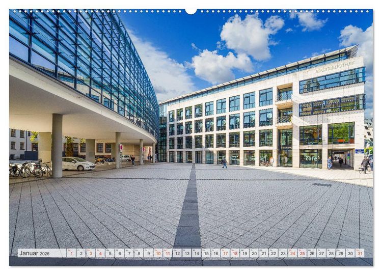 Produktbild: Saarbr&uuml;cken Impressionen (Wandkalender 2026 DIN A2 quer), CALVENDO Monatskalender