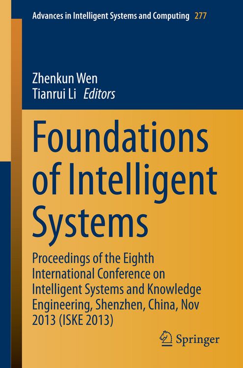 Produktbild: Foundations of Intelligent Systems