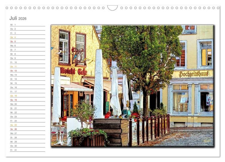 Produktbild: Jever - die Nordsee ganz nah (Wandkalender 2026 DIN A3 quer), CALVENDO Monatskalender