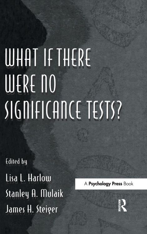 Produktbild: What If There Were No Significance Tests?
