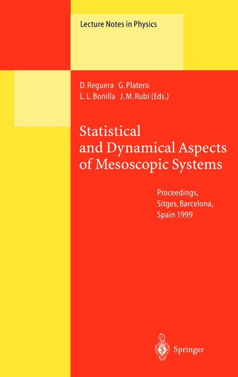Produktbild: Statistical and Dynamical Aspects of Mesoscopic Systems