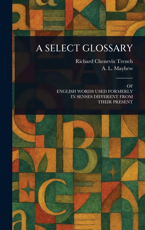 Produktbild: A Select Glossary