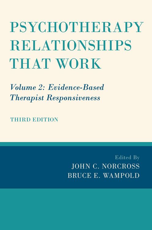 Produktbild: Psychotherapy Relationships that Work