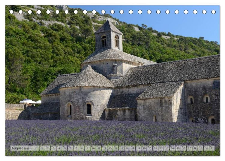 Produktbild: Provence von Christian Heeb (Tischkalender 2026 DIN A5 quer), CALVENDO Monatskalender