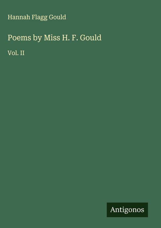 Produktbild: Poems by Miss H. F. Gould