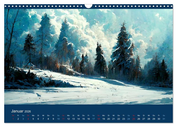 Produktbild: Das Geheimnis der Geduld (Wandkalender 2026 DIN A3 quer), CALVENDO Monatskalender